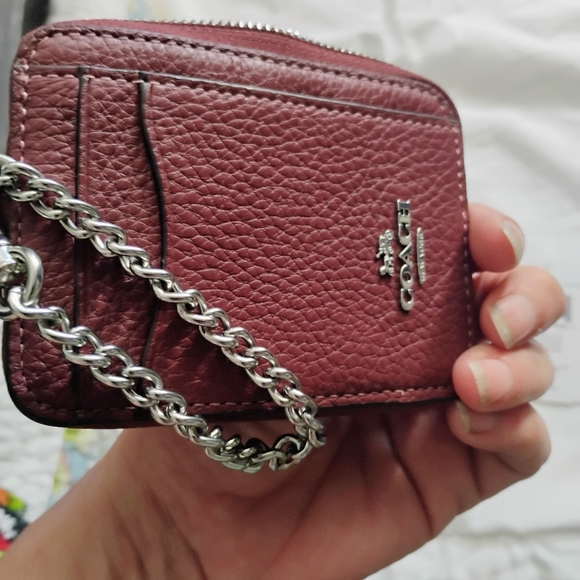 NWT Coach Red Credit Card Wallet - Picture 7 of 7